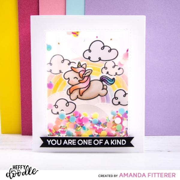 Heffy Doodle Big Shadow Box  Cutting Dies - Stanze  