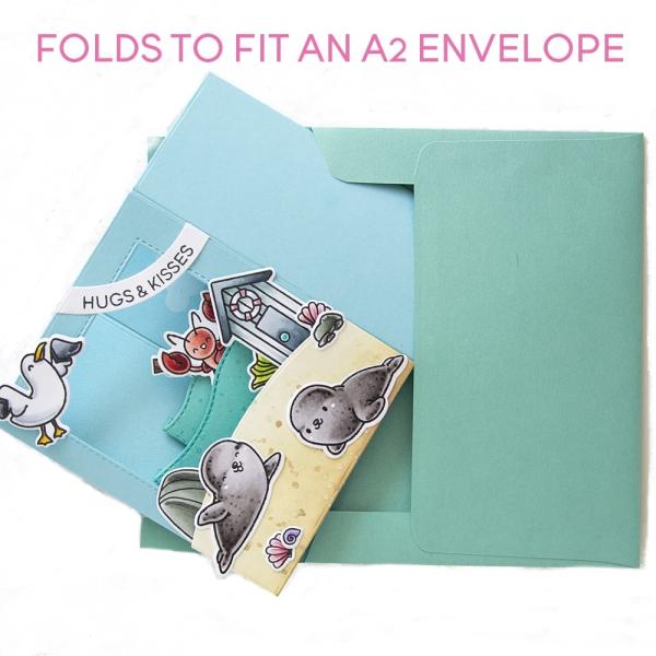 Heffy Doodle Big Shadow Box  Cutting Dies - Stanze  