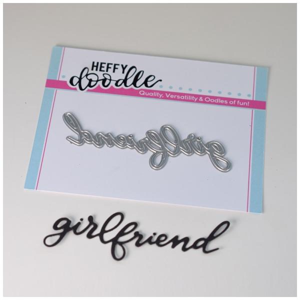 Heffy Doodle Girlfriend  Cutting Dies - Stanze  