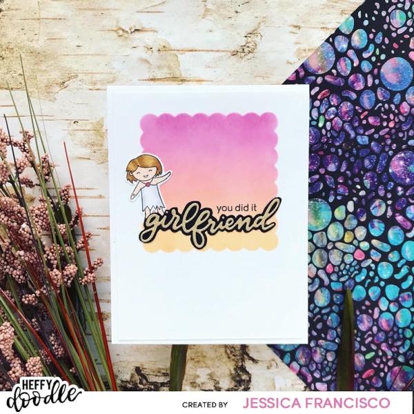 Heffy Doodle Girlfriend  Cutting Dies - Stanze  