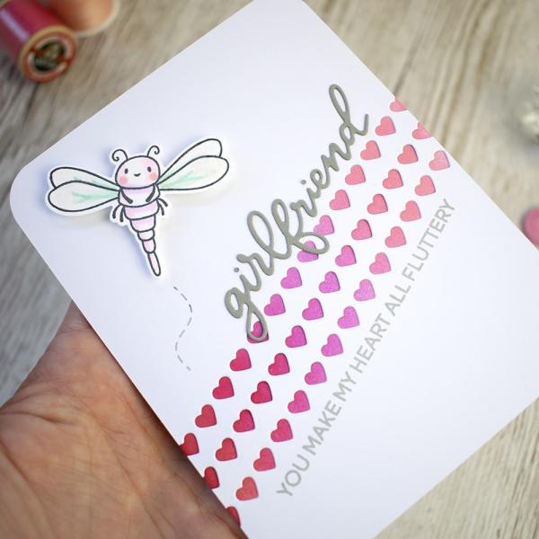 Heffy Doodle Girlfriend  Cutting Dies - Stanze  