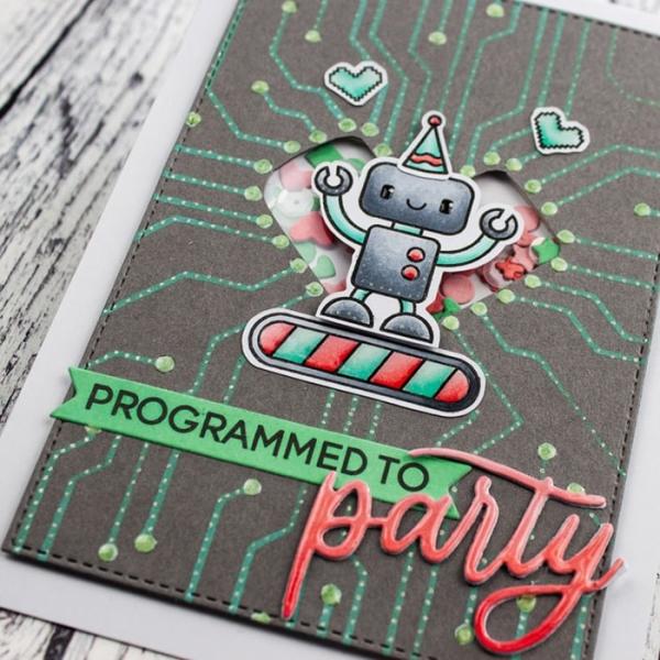 Heffy Doodle Party  Cutting Dies - Stanze  
