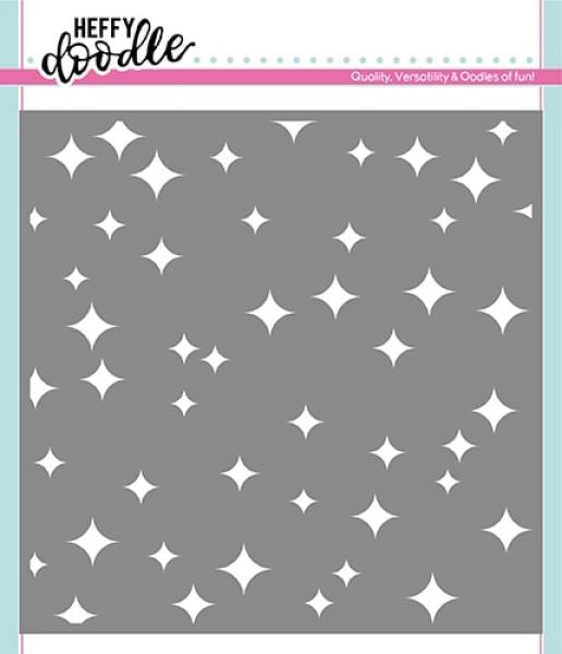 Heffy Doodle Twinkle Twinkle  Stencil - Schablone