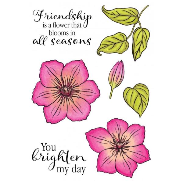 Crafters Companion - Brighten My Day  - Clear Stamps