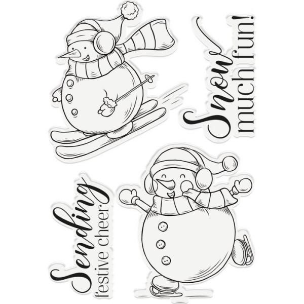 Crafters Companion - Snow Much Fun  - Clear Stamps