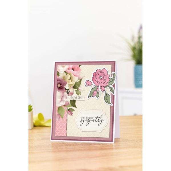 Crafters Companion - Bloom with Grace - Stanze & Stempel