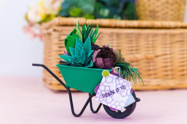 Crafters Companion - Sensational Succulents Metal Dies Sword Grass - Stanze