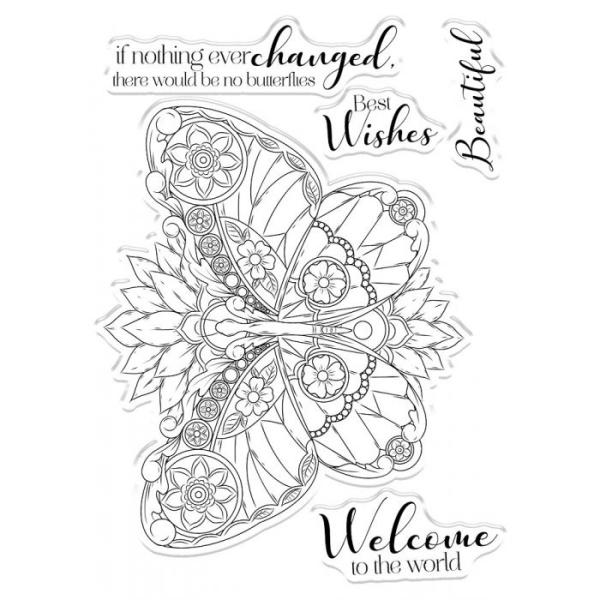 Gemini Welcome to the World Stamp & Die  - Stempel & Stanze 
