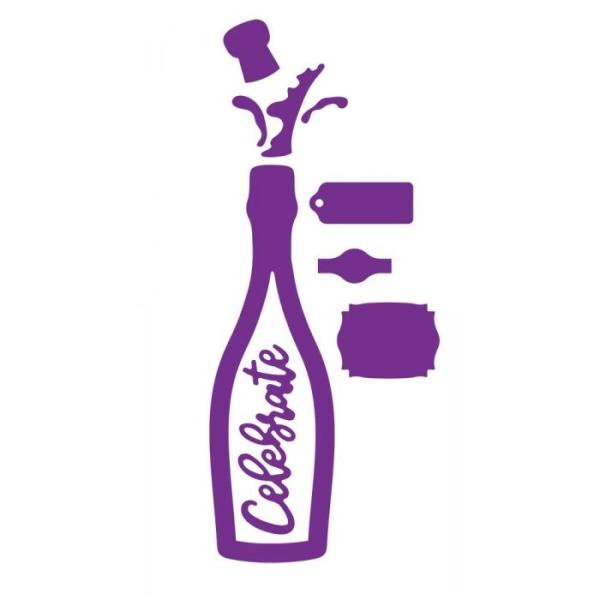 Gemini Prosecco Celebration Stamp & Die  - Stempel & Stanze 