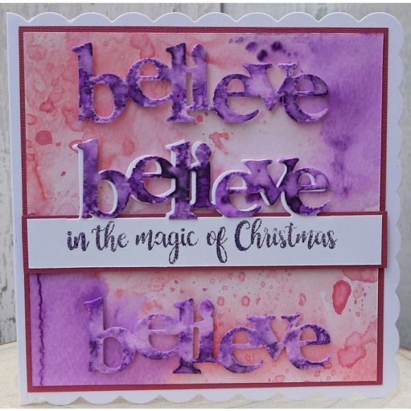 Gemini Believe in Magic Stamp & Die  - Stempel & Stanze 