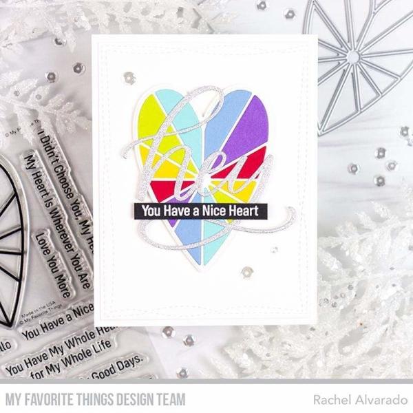 My Favorite Things Stempel "Hey" Clear Stamp