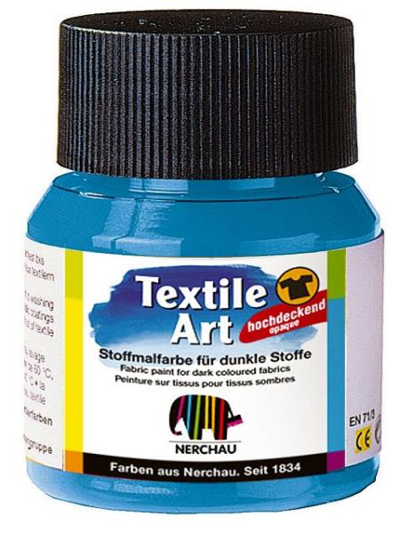 Textilfarbe für dunkle Stoffe, 59ml, 18 Farbtöne verfügbar