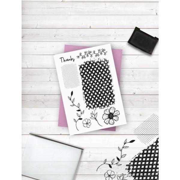 Crafters Companion - Garden Trellis  - Clear Stamps