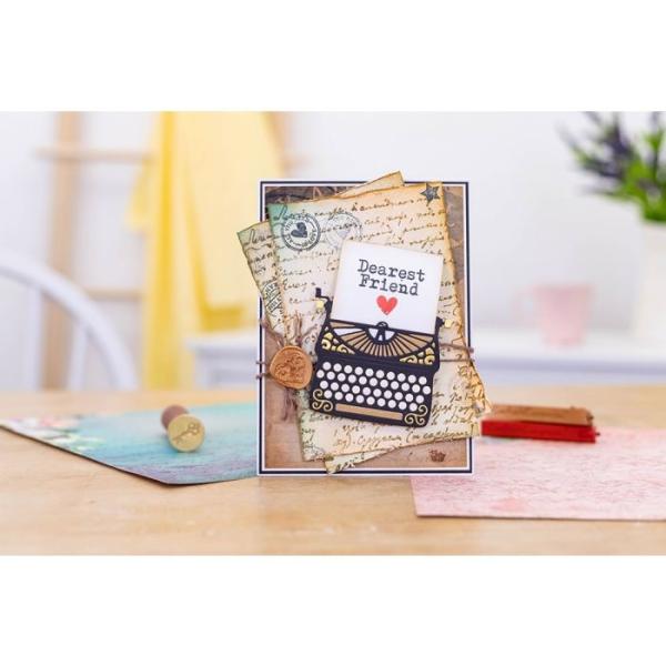 Crafters Companion -Letters from The Heart Classic Typewriter - Stanze & Stempel