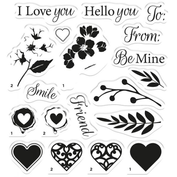 Crafters Companion - Letters from The Heart Lace Envelope - Stanze & Stempel