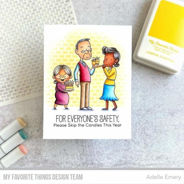 My Favorite Things Stempelset "Festive Old Friends" Clear Stamp Set
