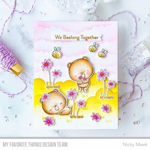 My Favorite Things Stempelset "We Beelong" Clear Stamp Set