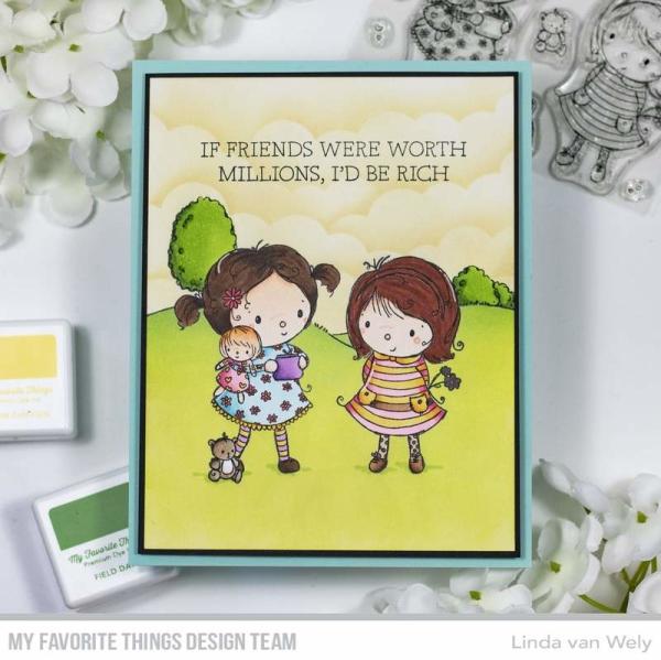 My Favorite Things Stempelset "Million Dollar Friends" Clear Stamp Set