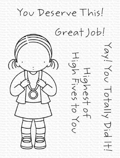 My Favorite Things Stempelset "Goal Getter" Clear Stamp Set