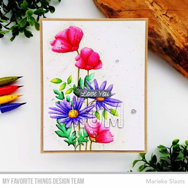 My Favorite Things Stempelset "Freshly Picked Bouquet" Clear Stamp Set