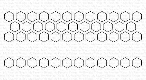 My Favorite Things Die-namics "Hexagon Pops" | Stanzschablone | Stanze | Craft Die