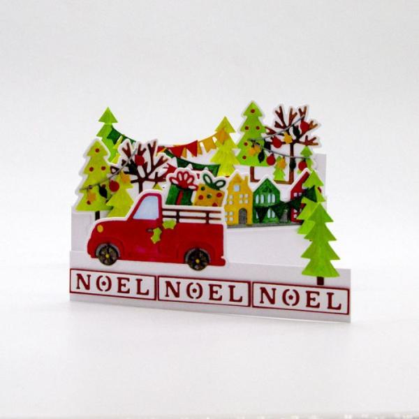 Tonic Studios - Stanze - Dimensions Stanzschablone set Staggered stage winter v 