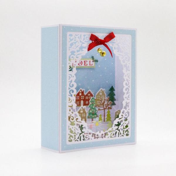 Tonic Studios - Stanze - Dimensions Stanzschablone set Staggered stage winter v 