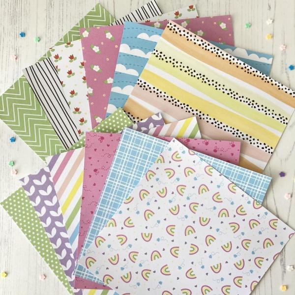 Time For Tea 6x6 Paper Pack Brighter Days 6x6 Inch 