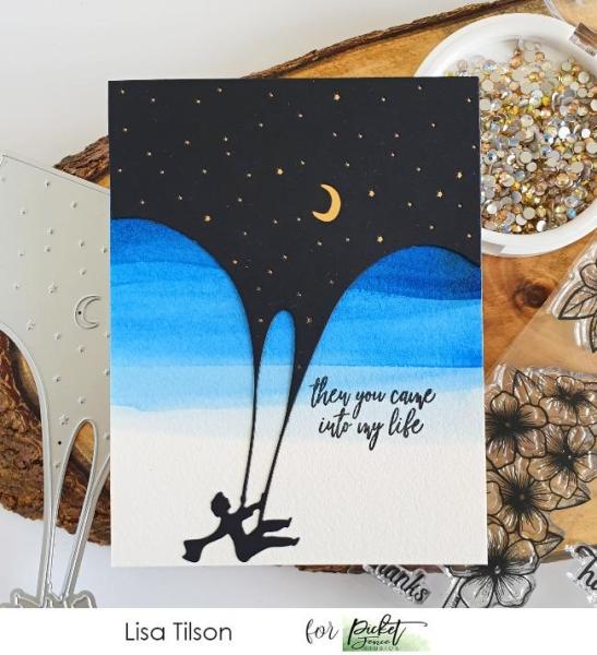 Picket Fence Studios Dream with Me 4x8 Inch Cover Plate  Die (PFSD-171)
