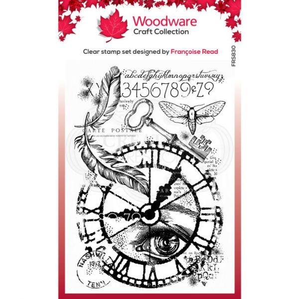 Woodware Through Time  Clear Stamps - Stempel 