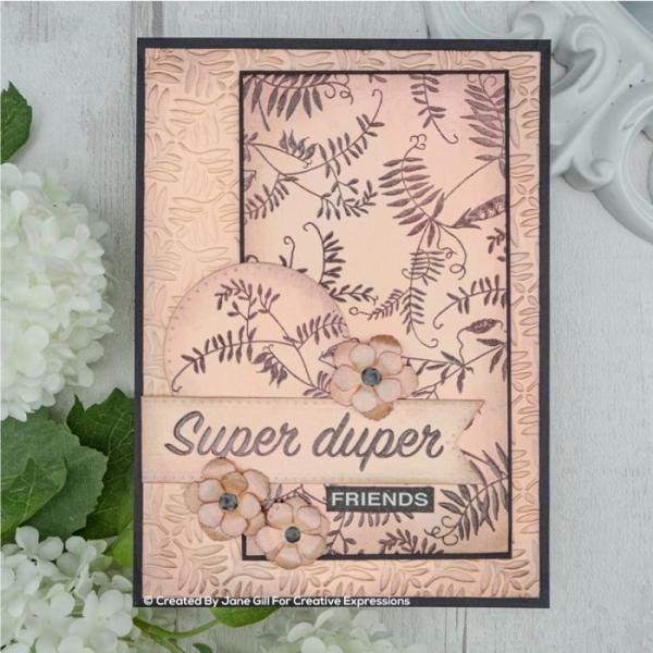 Woodware Wood Vetch  Clear Stamps - Stempel 