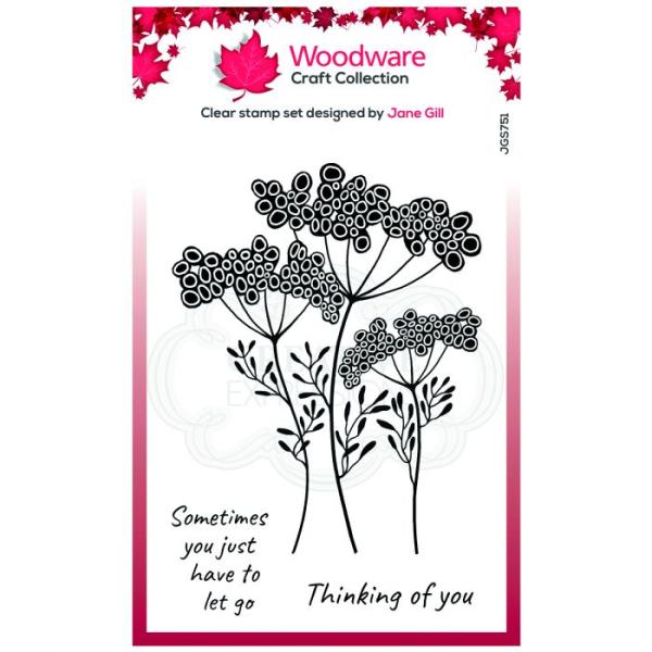 Woodware Letting Go  Clear Stamps - Stempel 
