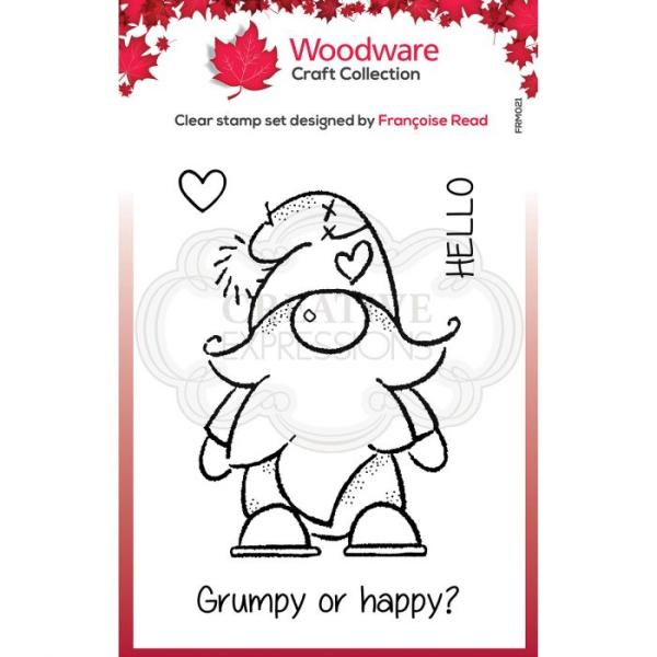 Woodware Gnom  Clear Stamps - Stempel 