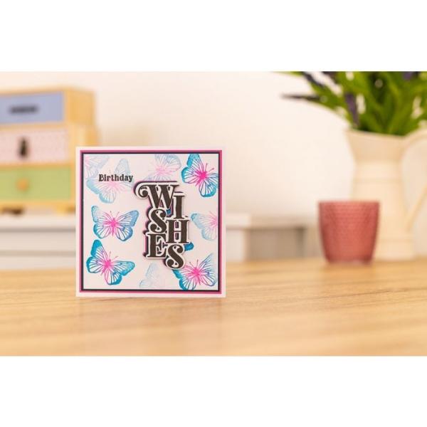 Gemini Wishes Stamp & Die  - Stempel & Stanze 