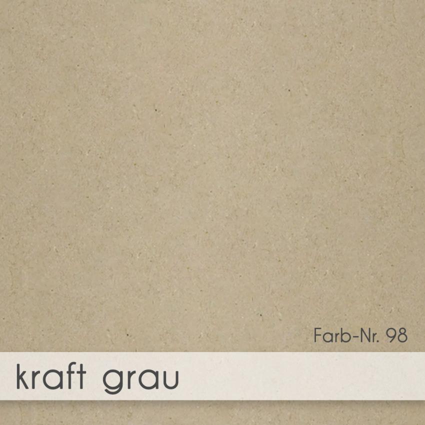 Karte - Einlegekarte DIN B6 220g/m² in kraft grau