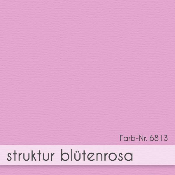Altarfalz-Karte quadratisch (14,8x14,8cm) 210g/m² in struktur blütenrosa
