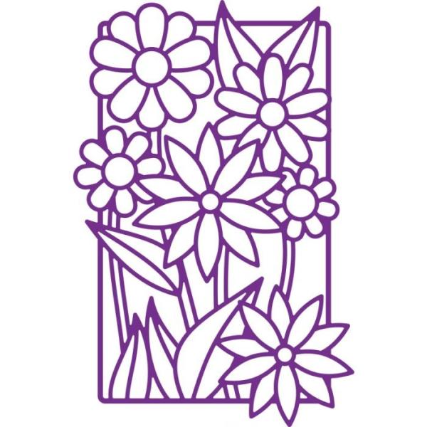 Gemini In Full Bloom Stamp & Die  - Stempel & Stanze 