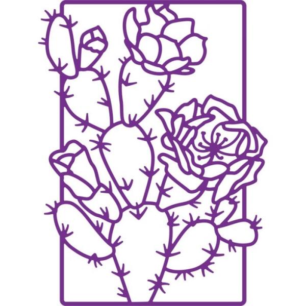 Gemini Sweet Succulent Stamp & Die - Stempel & Stanze 