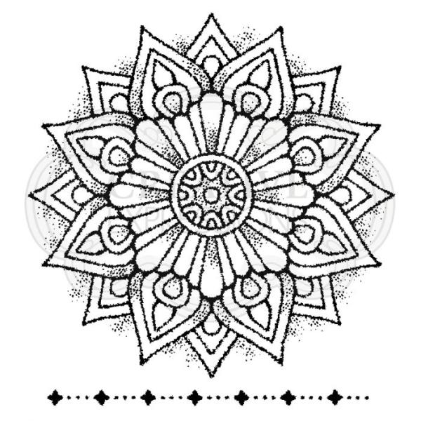 Woodware Set Mandala One  Clear Stamps - Stempel 