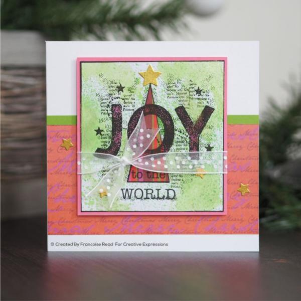 Woodware Joy  Clear Stamps - Stempel 