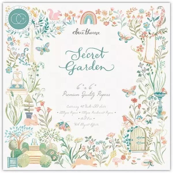 Craft Consortium Papierblock 6x6" Secret Garden