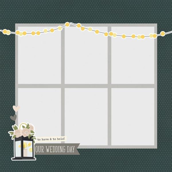 Simple Stories Simple Pages Pieces Wedding (15912)   -  Stanzteile