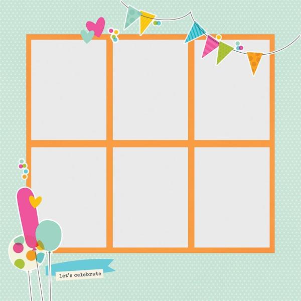 Simple Stories Simple Pages Pieces Birthday (15915)   -  Stanzteile