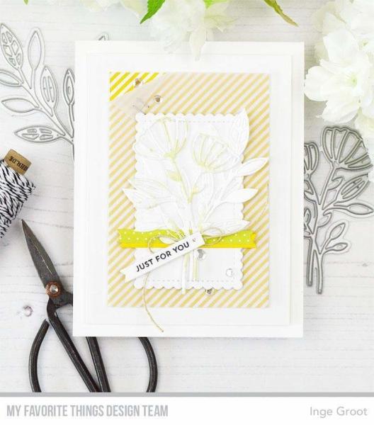 My Favorite Things Die-namics "In-Focus Florals" | Stanzschablone | Stanze | Craft Die