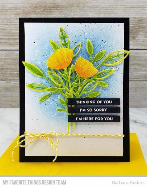 My Favorite Things Die-namics "In-Focus Florals" | Stanzschablone | Stanze | Craft Die