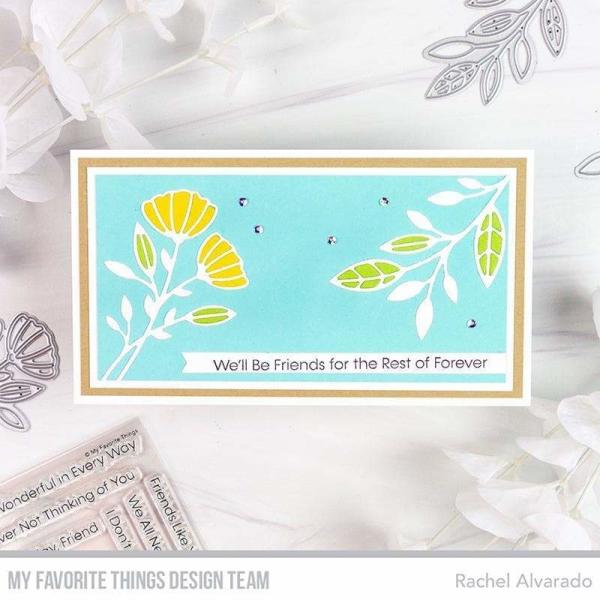 My Favorite Things Die-namics "Slimline Skinny Strips" | Stanzschablone | Stanze | Craft Die