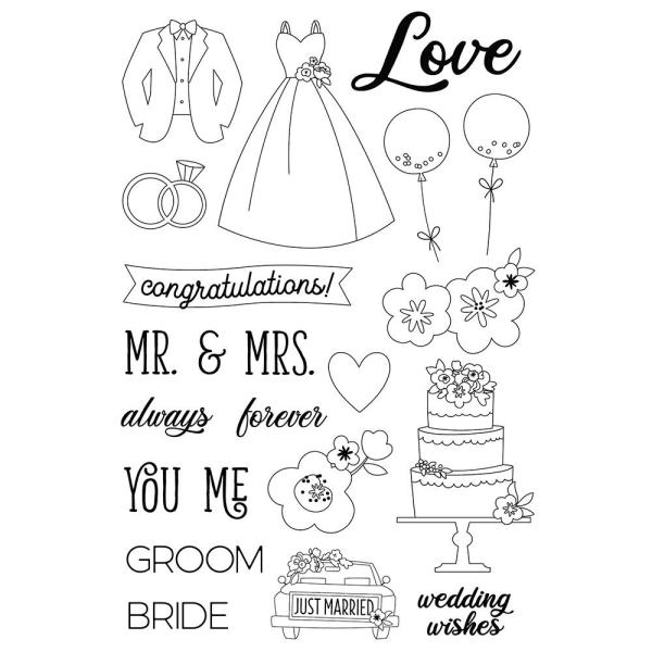 Simple Stories - Happily Ever After - Clearstemp - Stempel