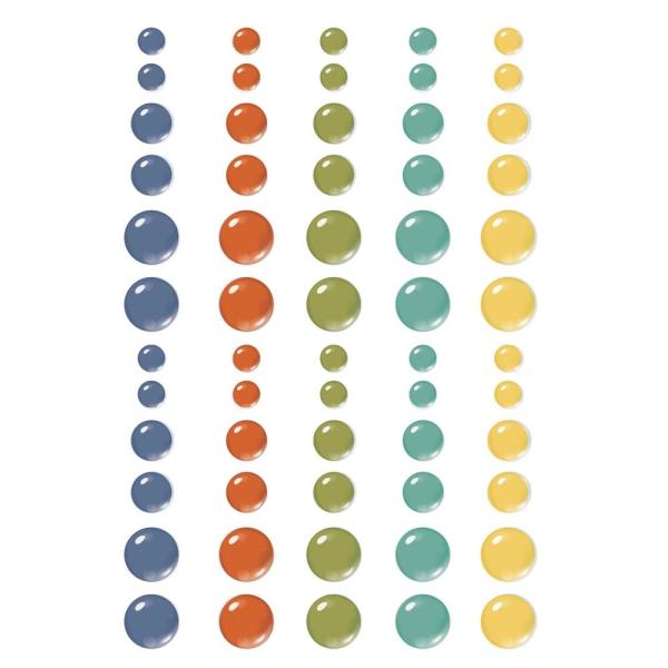 Simple Stories   Safe Travels  Enamel Dots