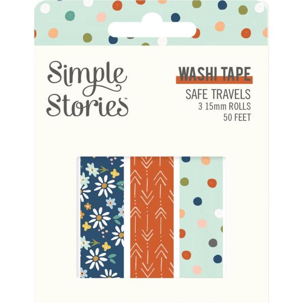 Simple Stories  Safe Travels   Washi Tape