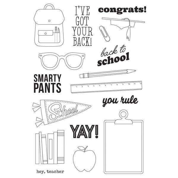 Simple Stories - School Life - Clearstemp - Stempel